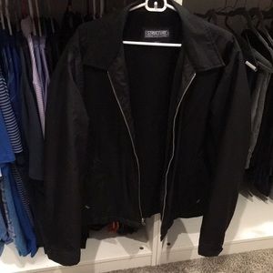 3/$40 Men’s Large Structure Black midweight jacket